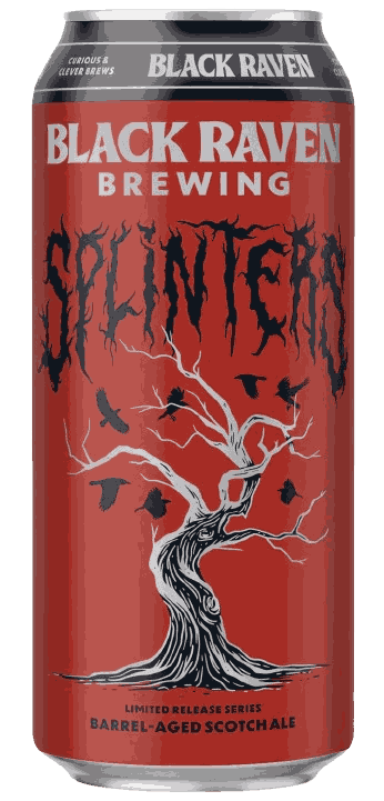Black Raven Splinters Barrel-Aged Scotch Ale Beer from United States