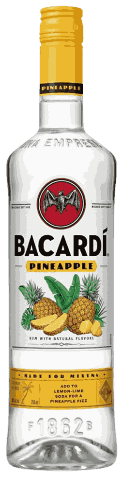 Bacardí Pineapple Rum from Puerto Rico