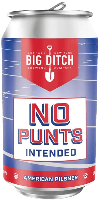 Big Ditch Brewing No Punts Intended Beer from United States