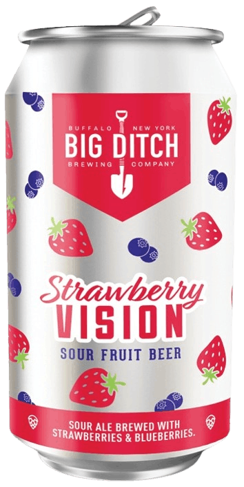 Big Ditch Brewing Strawberry Vision Beer from United States