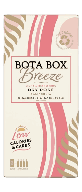 Bota Box Breeze Dry Rosé Wine from United States