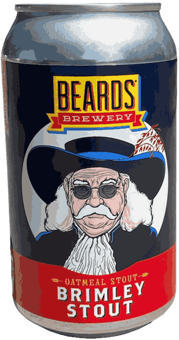 Beards Brimley Stout Beer from United States