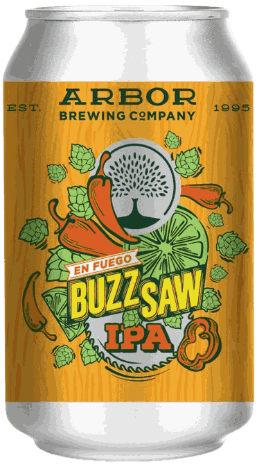 Arbor Brewing Buzzsaw En Fuego Beer from United States