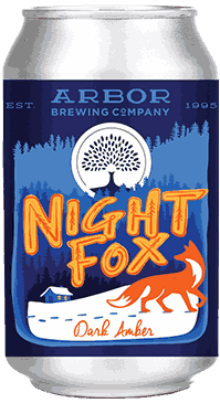 Arbor Brewing Night Fox Beer from United States