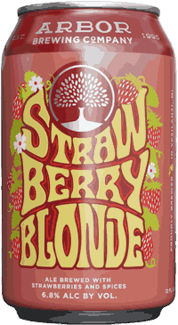 Arbor Brewing Strawberry Blonde Beer from United States