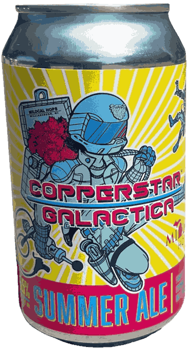 Beards Copperstar Galactica Beer from United States
