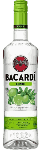 Bacardí Lime Rum from Puerto Rico