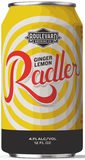 Boulevard Brewing Ginger Lemon Radler Beer from United States