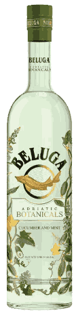 Beluga Adriatic Botanicals Cucumber & Mint Vodka from Serbia