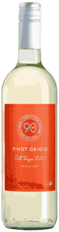 90+ Cellars Pinot Grigio Wine from Italy