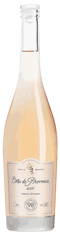 90+ Cellars Côtes de Provence Rosé Wine from France