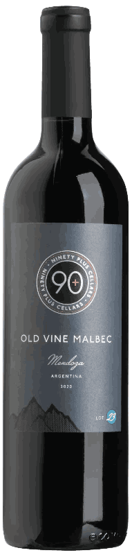 90+ Cellars Old Vine Malbec Wine from Argentina