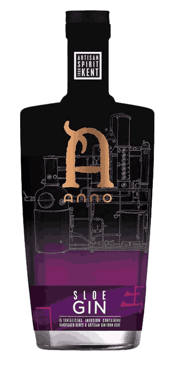 Anno Kent Sloe Gin Gin from United Kingdom