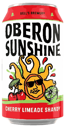 Bell's Oberon Sunshine Cherry Limeade Shandy Beer from United States