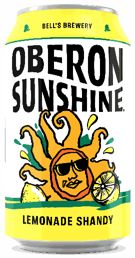 Bell's Oberon Sunshine Lemonade Shandy Beer from United States