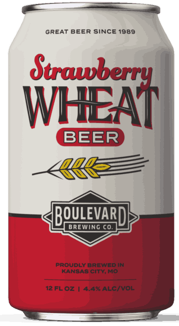 Boulevard Brewing Strawberry Wheat Beer from United States