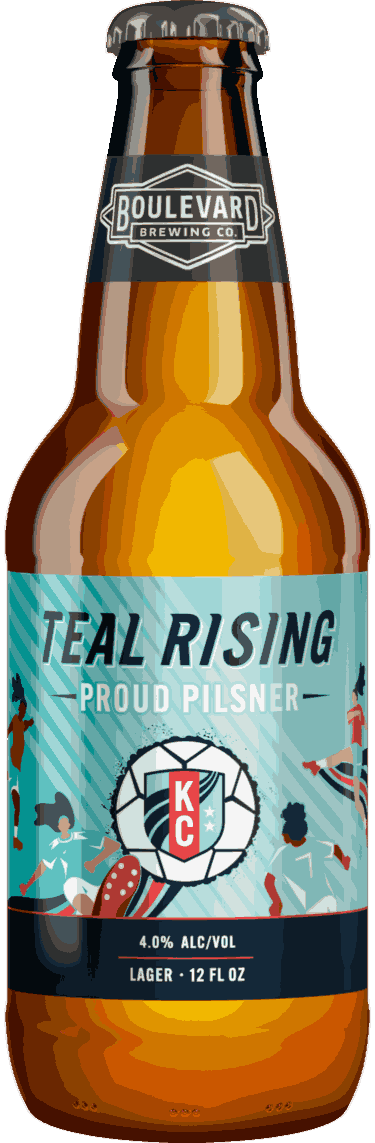 Boulevard Brewing Teal Rising Beer from United States