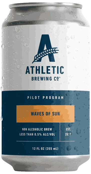 Athletic Waves of Sun Beer from United States