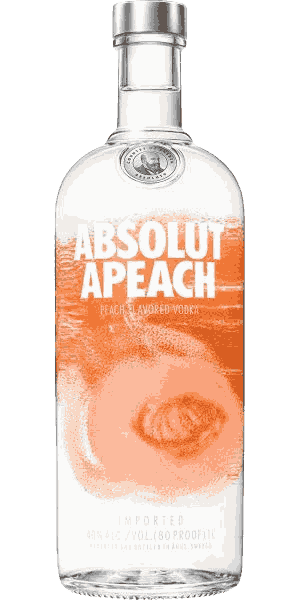 Absolut Apeach Vodka Vodka from Sweden