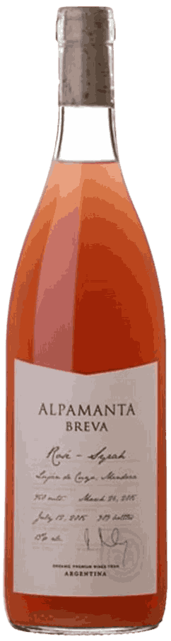 Alpamanta Breva Rose Wine from Argentina