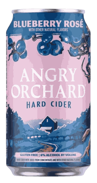 Angry Orchard Blueberry Rosé Specialty from United States