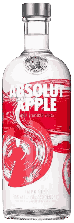Absolut Apple Vodka from Sweden