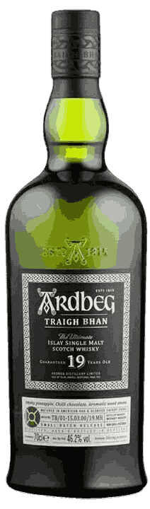 Ardbeg Traigh Bhan 19 Year Whiskey from United Kingdom
