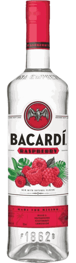 Bacardí Raspberry Rum from Puerto Rico
