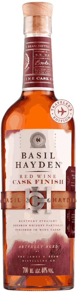 Basil Hayden Red Wine Cask Finish Bourbon Whiskey from United States
