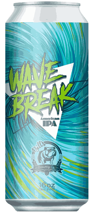Bill's Brewing Wave Break Beer from United States