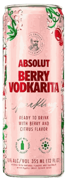 Absolut Berry Vodkarita Specialty from Sweden