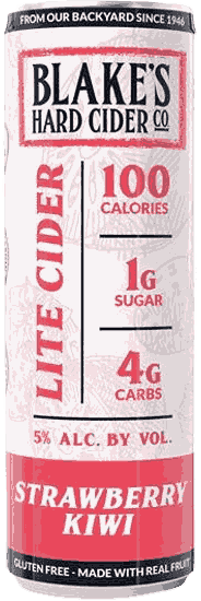 Blake’s Strawberry Kiwi Lite Cider Specialty from United States
