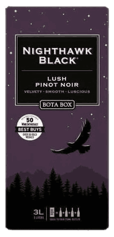 Bota Box Nighthawk Lush Pinot Noir Wine from United States