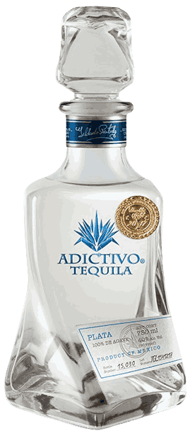 Adictivo Plata Tequila from Mexico