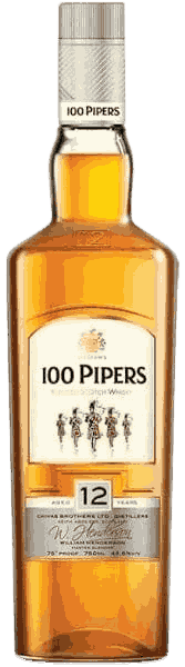 100 Pipers 12 Year Whiskey from United Kingdom