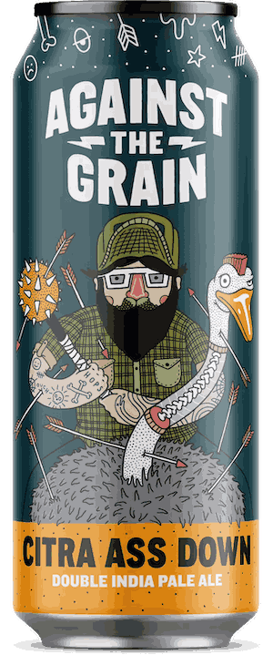 Against The Grain Citra Ass Down Beer from United States