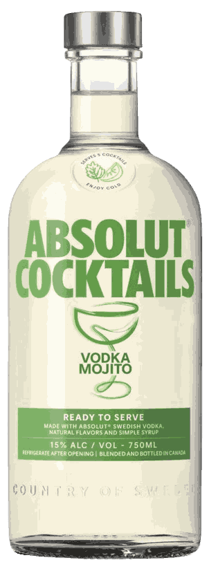 Absolut Cocktails Vodka Mojito Specialty from Sweden