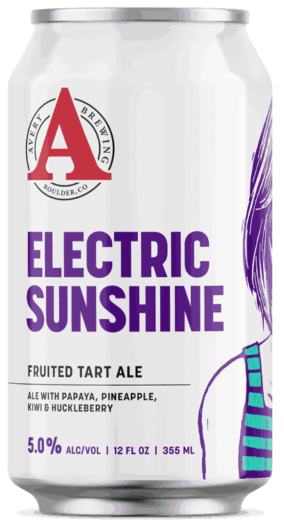 Avery Electric Sunshine Beer from United States
