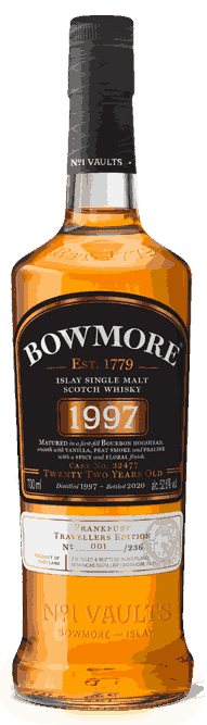 Bowmore 1997 Single Cask Release Whiskey from United Kingdom