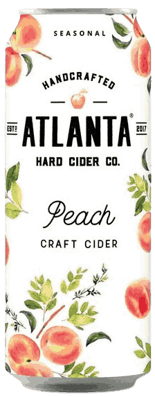Atlanta Hard Cider Peach Specialty from United States