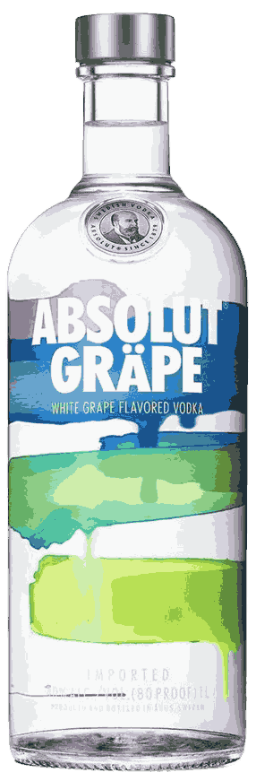 Absolut Gräpe Vodka from Sweden