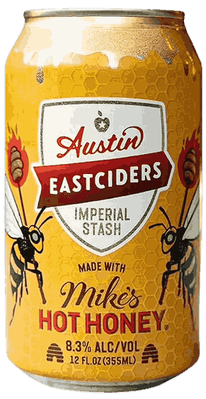 Austin Eastciders Mike's Hot Honey Cider Specialty from United States