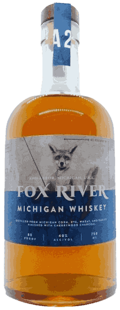 Ann Arbor Distilling Fox River Michigan Whiskey Whiskey from United States