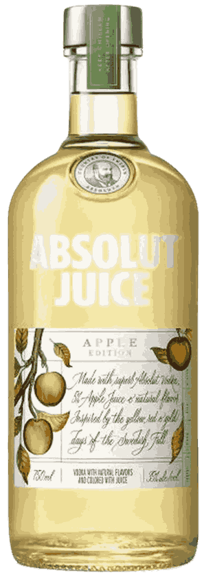 Absolut Juice Apple Vodka from Sweden