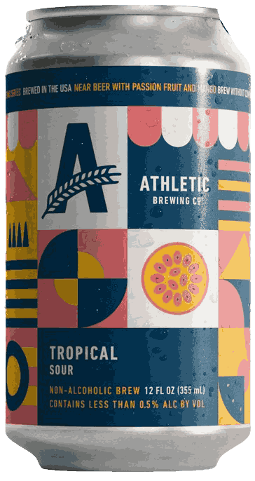 Athletic Tropical Sour Beer from United States