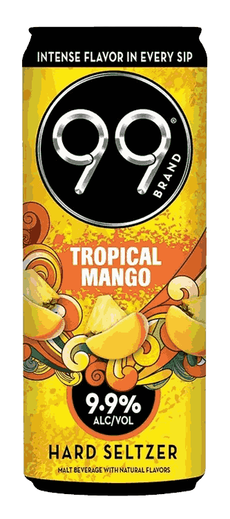 99 Tropical Mango Seltzer Specialty from United States