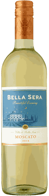 Bella Sera Moscato Wine from Italy