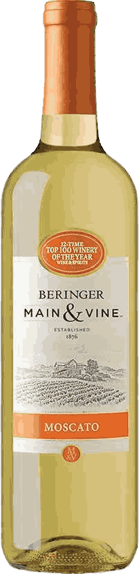 Beringer Main & Vine Moscato Wine from United States
