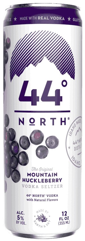 44° North Mountain Huckleberry Vodka Seltzer Specialty from United States