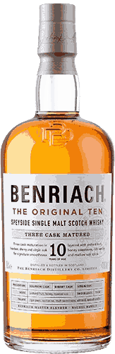 Benrach The Original Ten Whiskey from United Kingdom